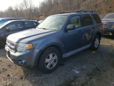 2010 Ford ESCAPE, teal — VIN 1FMCU9DG5AKD15844, Copart