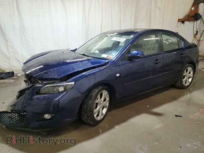 2009 Mazda 3 3 I, синий — VIN JM1BK32G891243447, Copart