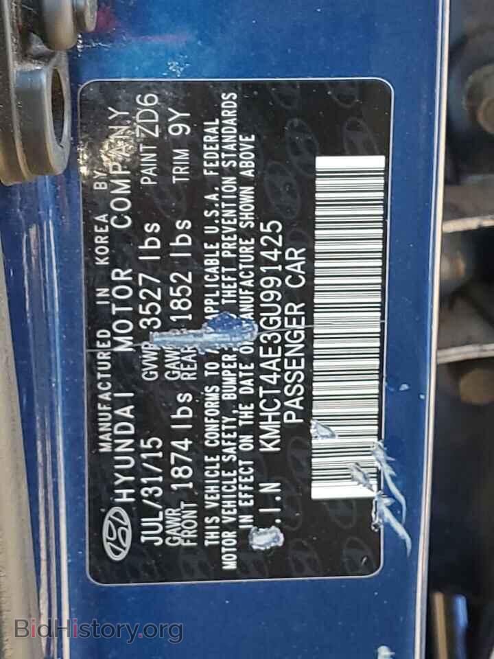 2016 HYUNDAI ACCENT - VIN: KMHCT4AE3GU991425 - Фото 12