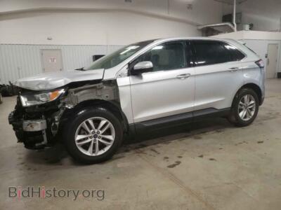 2015 Ford EDGE Edge SEL, silver — VIN 2FMTK3J96FBB40899, Copart