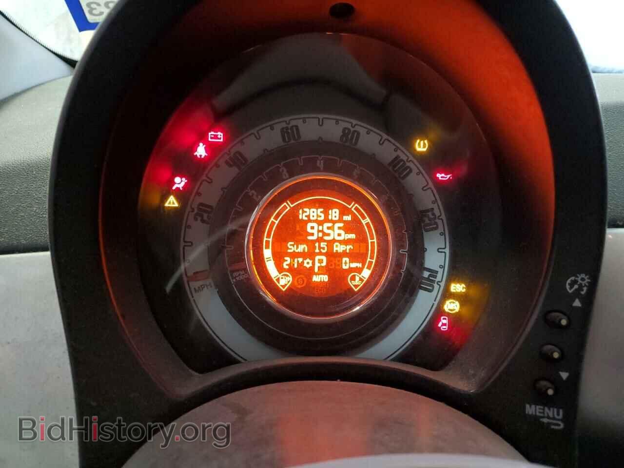 2013 FIAT 500 - VIN: 3C3CFFAR7DT511360 - Фото 9