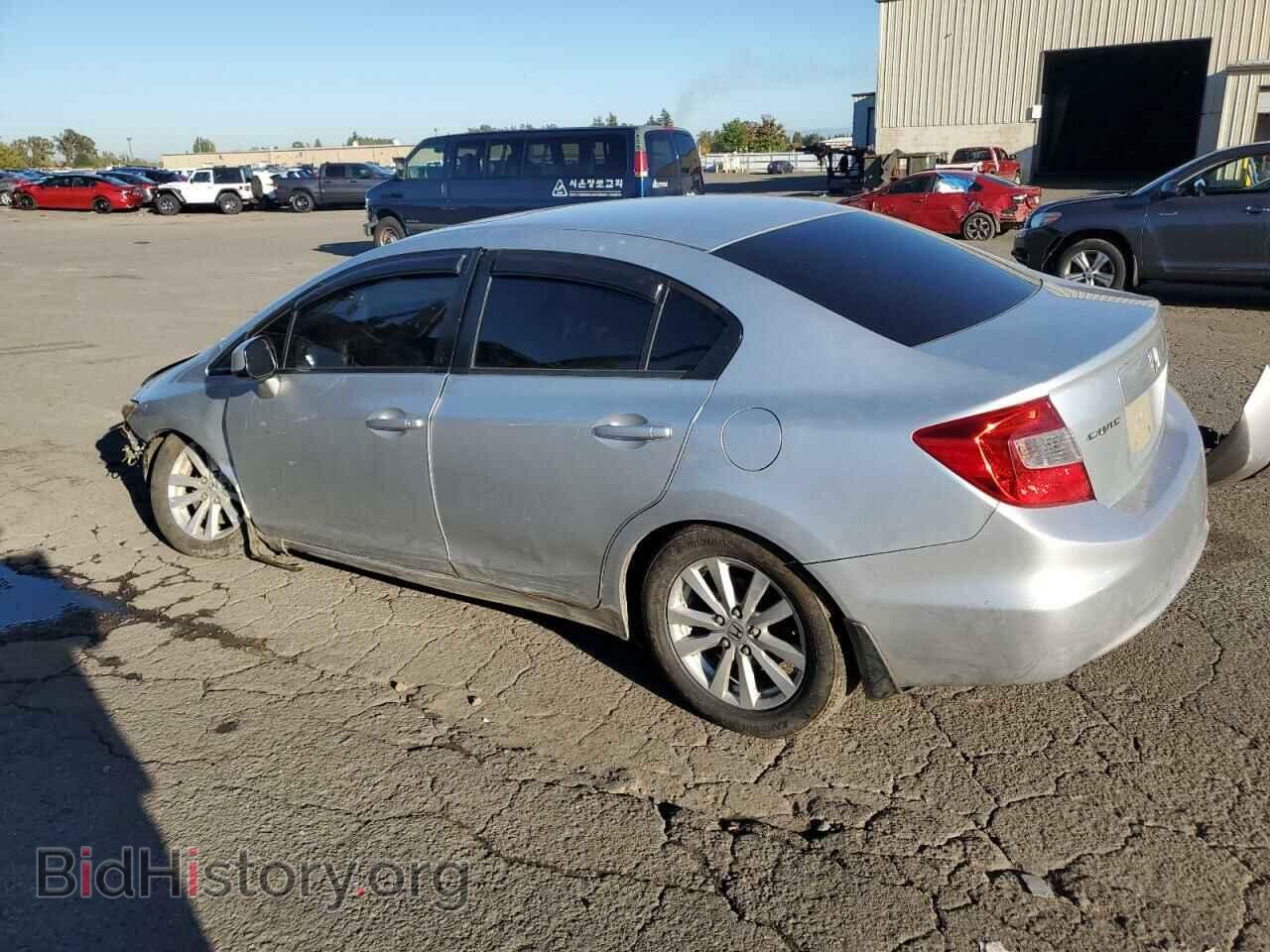 2012 HONDA CIVIC - VIN: 2HGFB2F84CH503724 - Фото 2