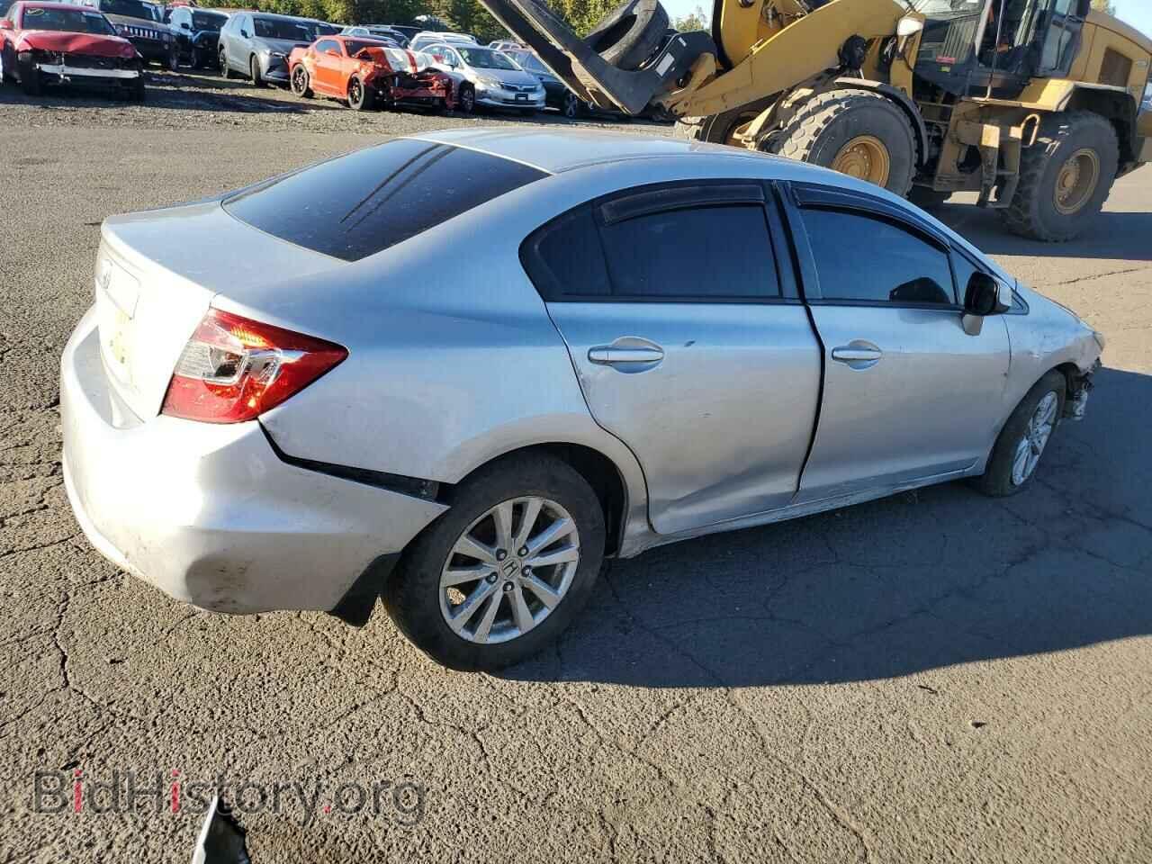 2012 HONDA CIVIC - VIN: 2HGFB2F84CH503724 - Фото 3