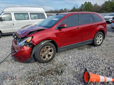 2013 Ford EDGE SEL, красный — VIN 2FMDK3J99DBC15502, Copart