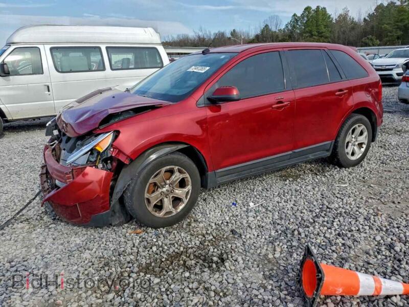2013 Ford EDGE SEL (VIN 2FMDK3J99DBC15502) — фото 1 из 13, Copart, повреждение: передняя часть
