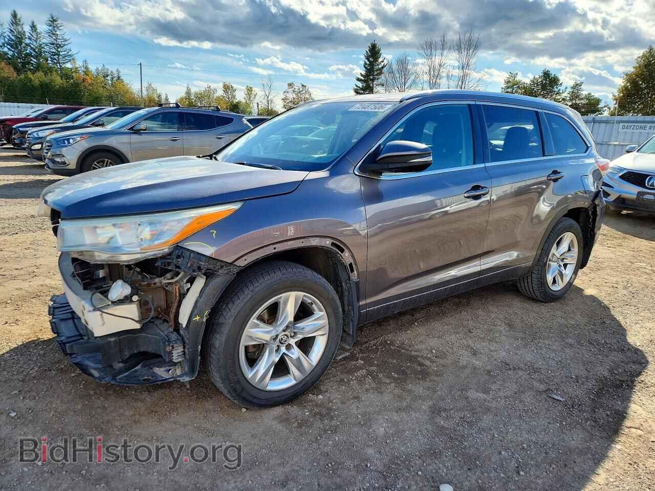 Фотография 5TDDKRFH2GS244043 - TOYOTA HIGHLANDER 2016