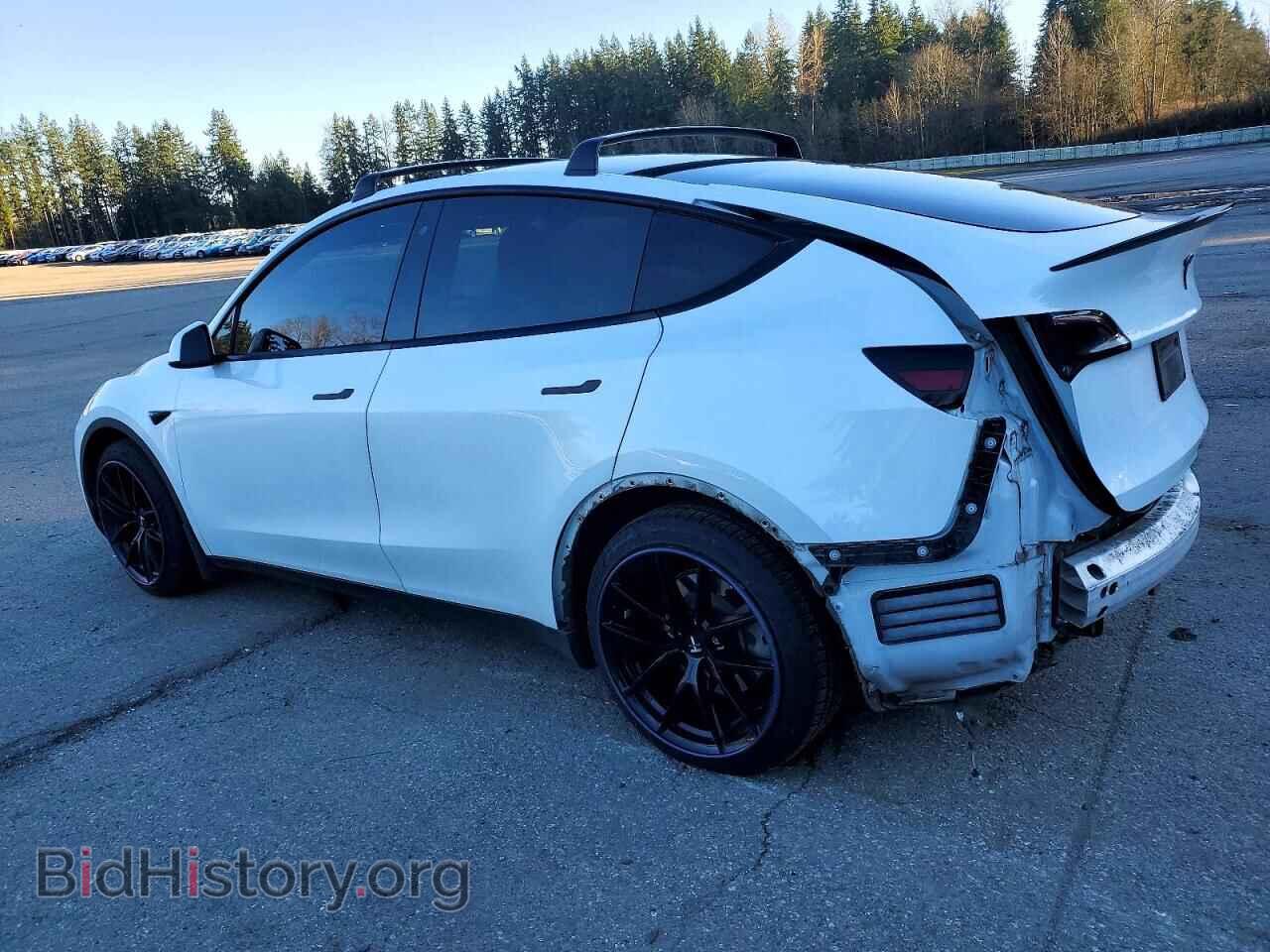 2020 TESLA MODEL Y - VIN: 5YJYGDEE3LF010148 - Фото 2