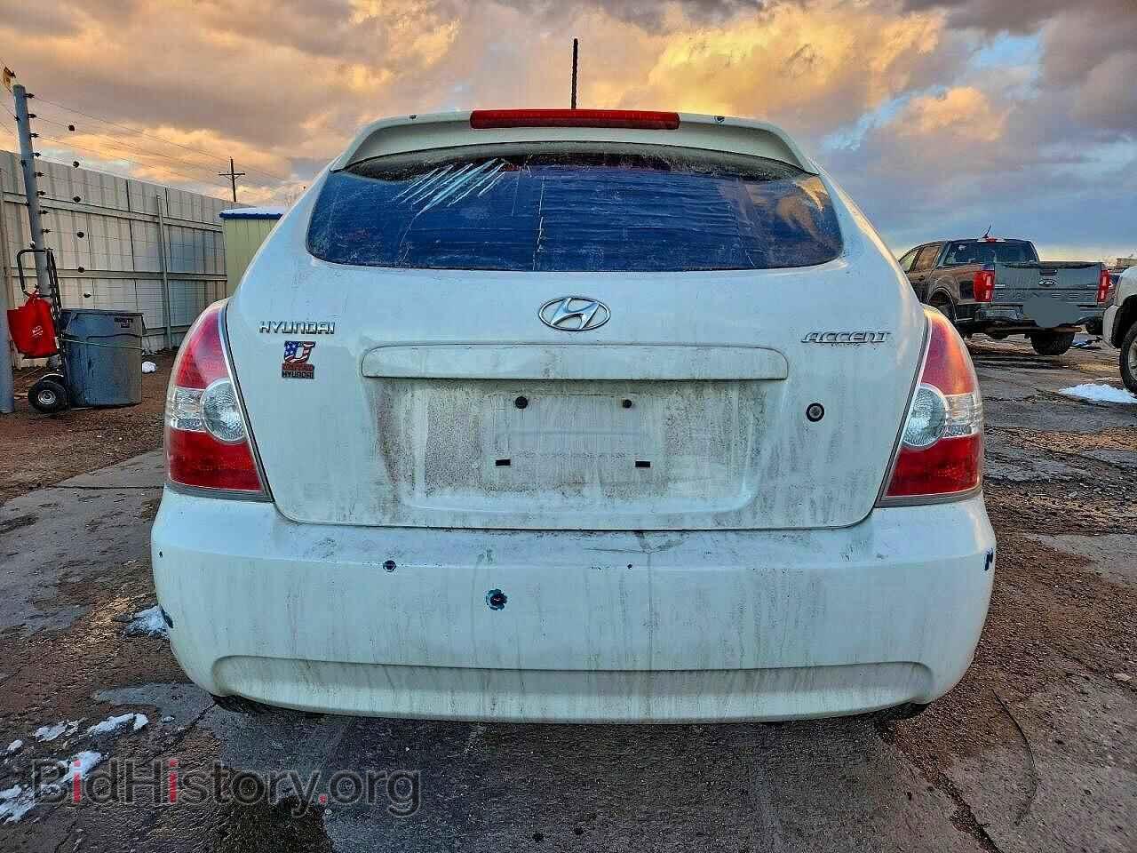 2008 HYUNDAI ACCENT - VIN: KMHCM36C68U091618 - Фото 6