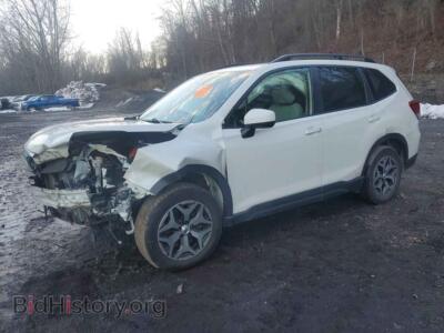 2019 Subaru FORESTER Premium, white — VIN JF2SKAGC4KH499044, Copart