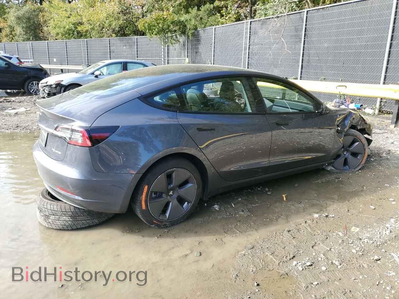 2022 TESLA MODEL 3 - VIN: 5YJ3E1EB3NF253076 - Фото 3