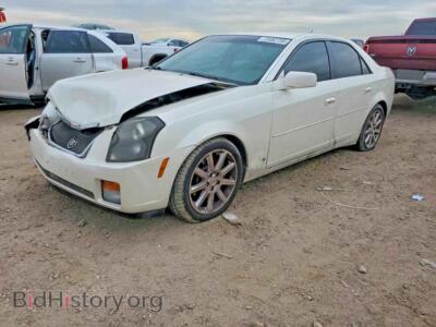 2007 Cadillac CTS HI Feature V6, white — VIN 1G6DP577970121944, Copart