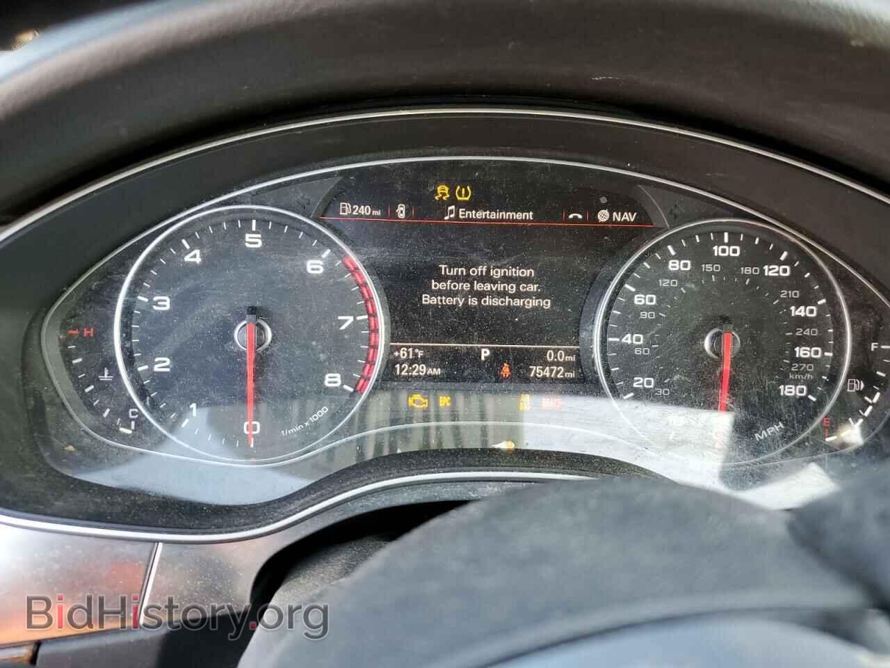 2014 AUDI A6 - VIN: WAUGFAFC9EN160597 - Фото 9