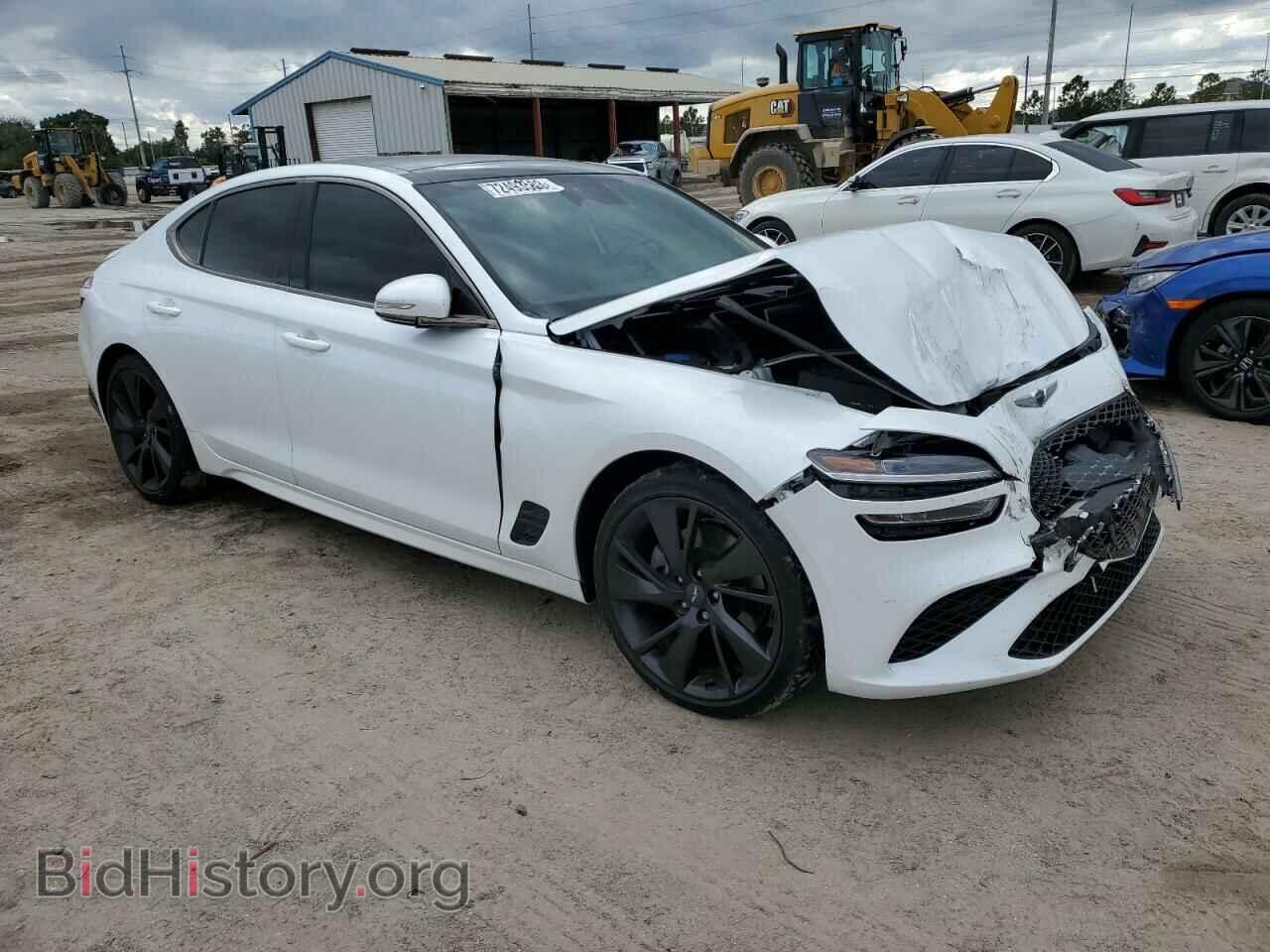 2023 GENESIS G70 BASE - VIN: KMTG34TA5PU111889 - Фото 4