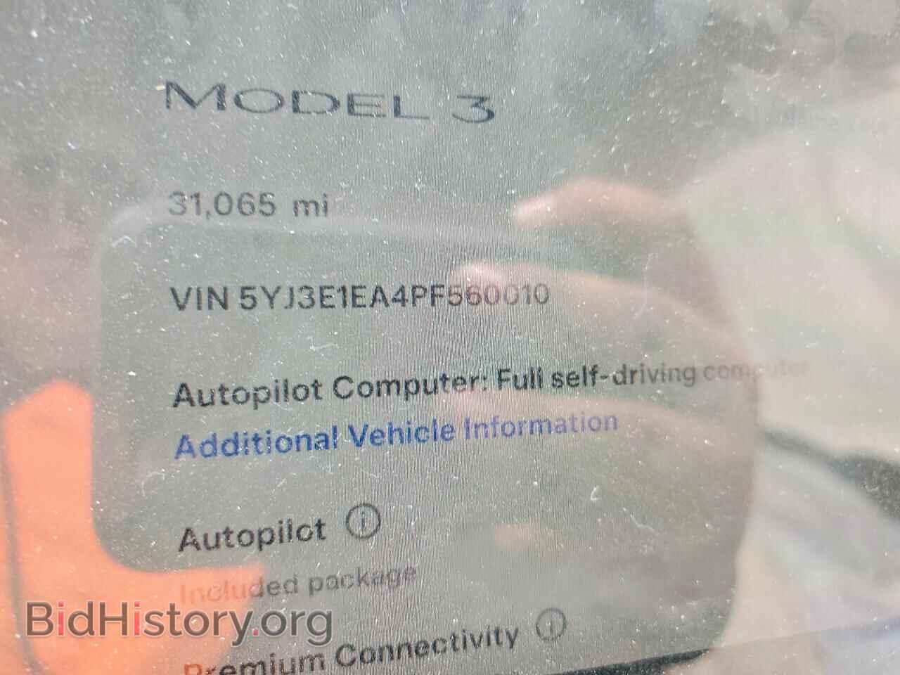 2023 TESLA MODEL 3 - VIN: 5YJ3E1EA4PF560010 - Фото 9