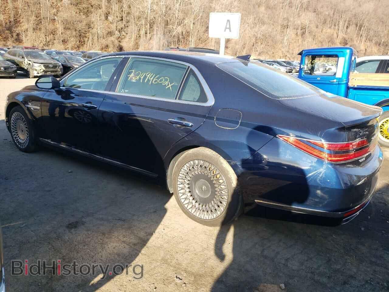 2022 GENESIS G90 - VIN: KMTF54PH4NU092939 - Фото 2