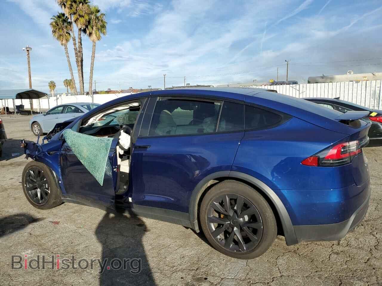 2022 TESLA MODEL X - VIN: 7SAXCBE51NF329033 - Photo 2