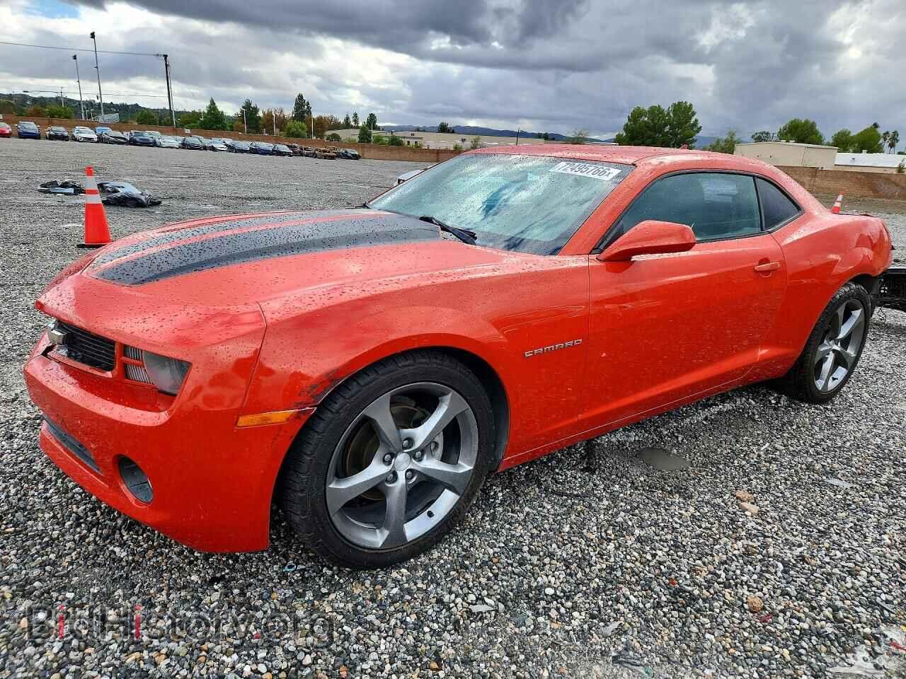Photo 2G1FB1E35D9144211 - CHEVROLET CAMARO 2013