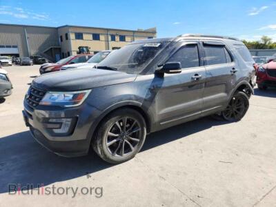 2017 Ford EXPLORER XLT, black — VIN 1FM5K7D83HGA10626, Copart