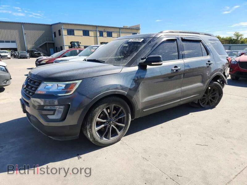2017 Ford EXPLORER XLT (VIN 1FM5K7D83HGA10626) — фото 1 из 12, Copart, повреждение: задняя часть