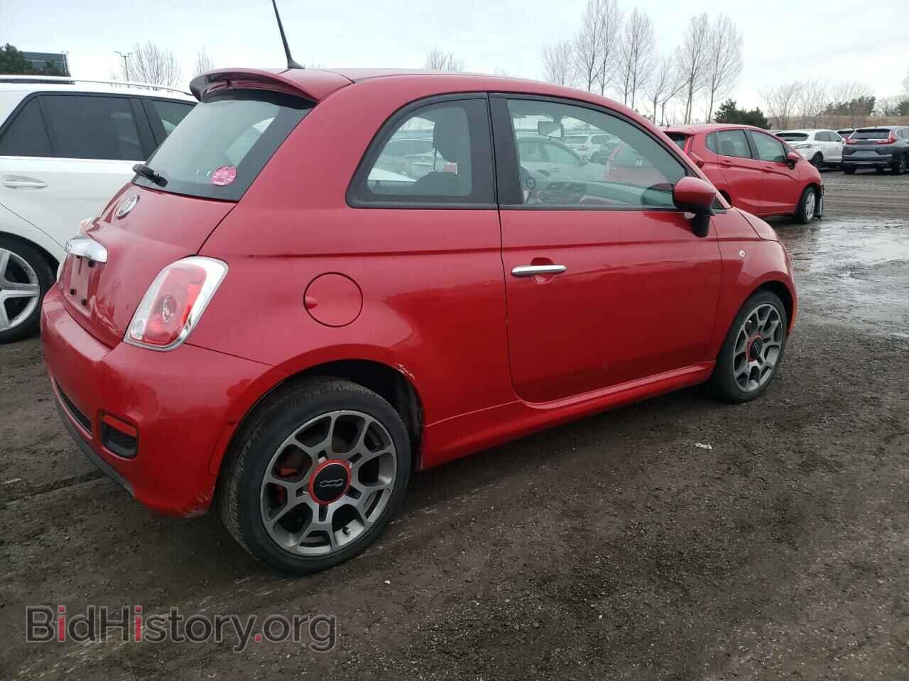 2013 FIAT 500 - VIN: 3C3CFFBR4DT525005 - Фото 3