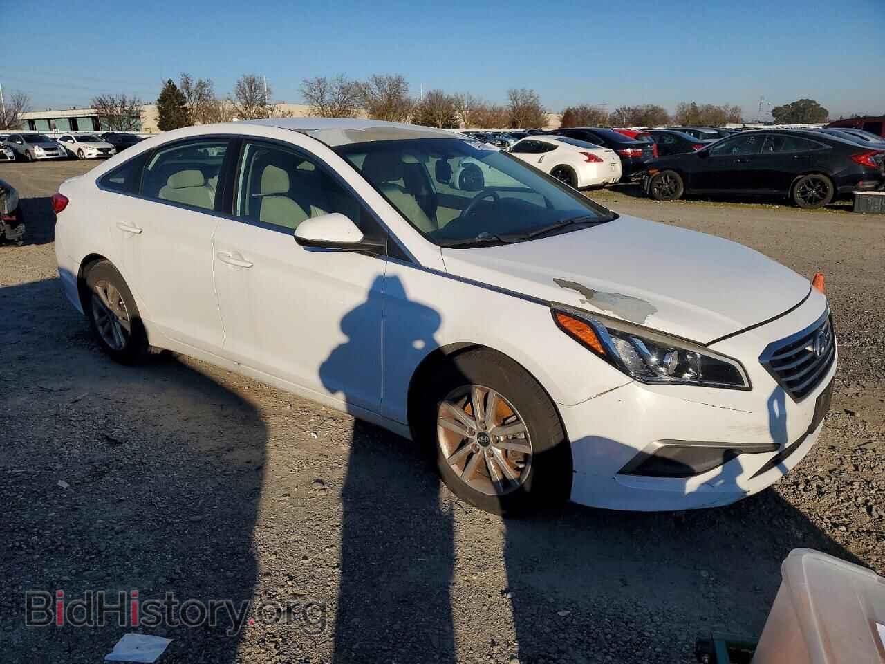 2016 HYUNDAI SONATA - VIN: 5NPE24AFXGH279593 - Фото 4