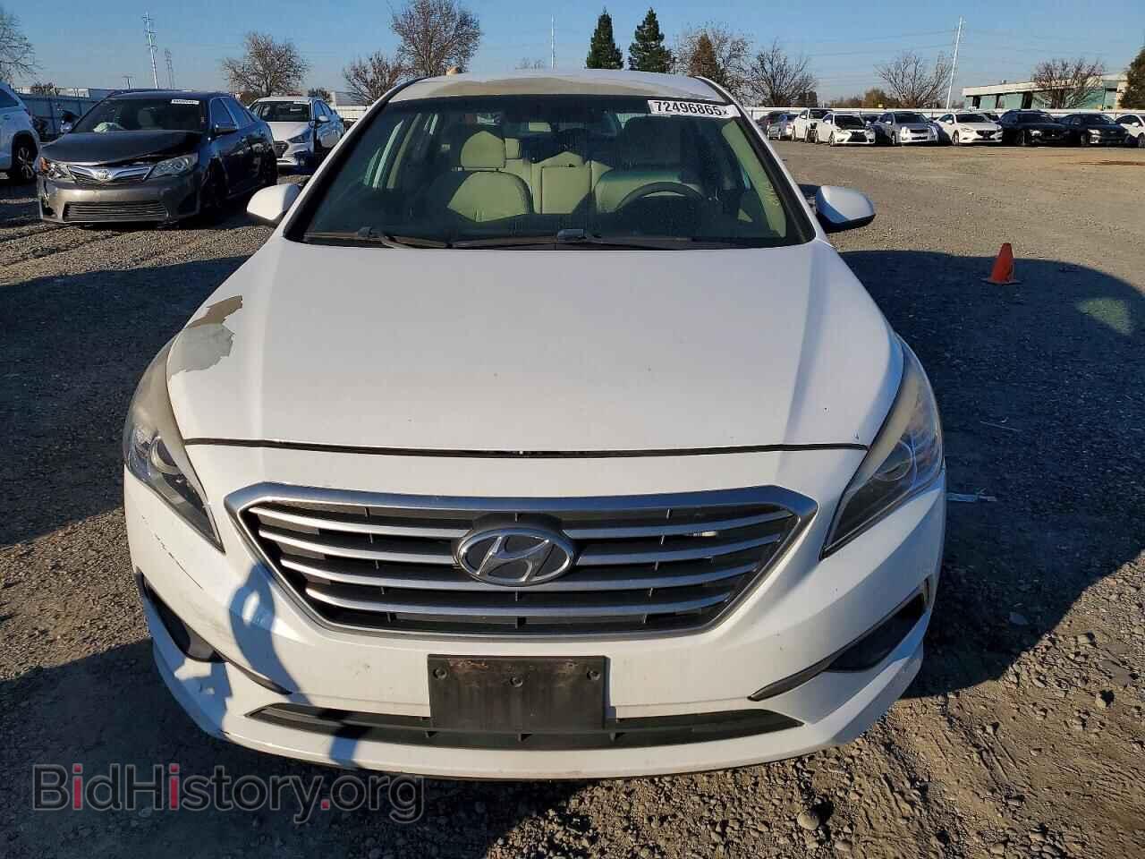 2016 HYUNDAI SONATA - VIN: 5NPE24AFXGH279593 - Фото 5