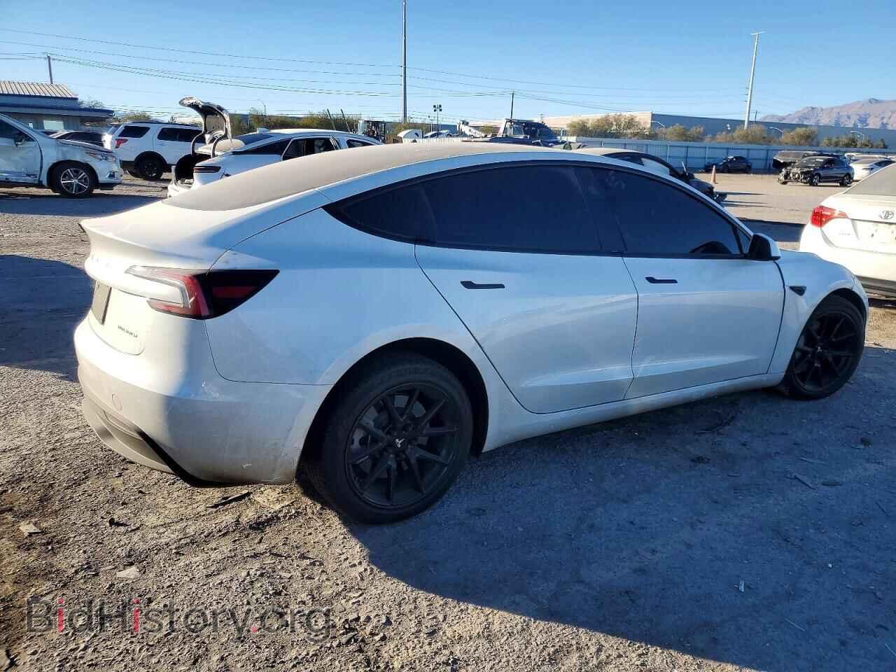 2024 TESLA MODEL 3 - VIN: 5YJ3E1EB0RF834752 - Фото 3