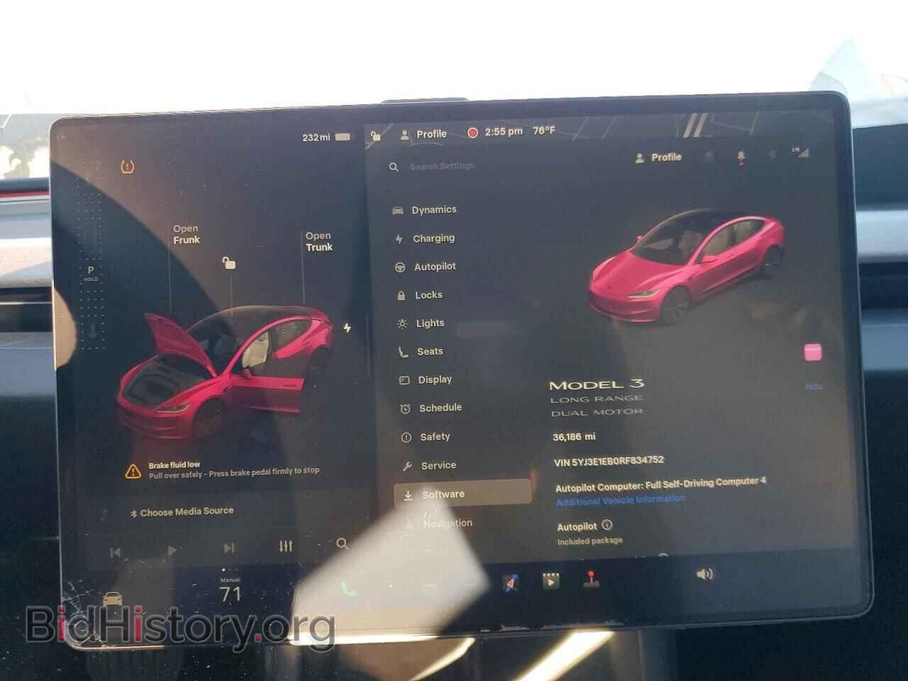2024 TESLA MODEL 3 - VIN: 5YJ3E1EB0RF834752 - Фото 9