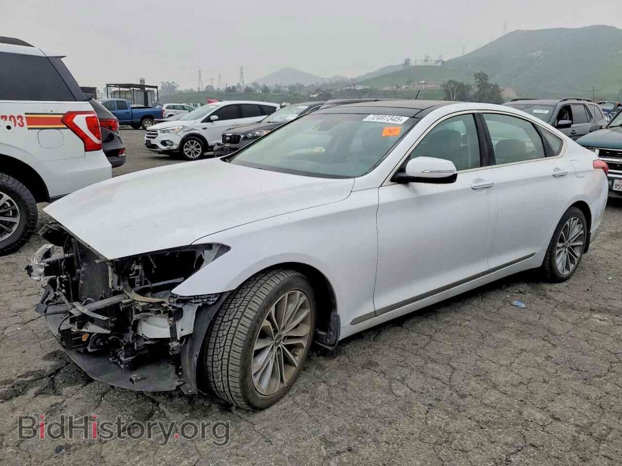 Photo KMHGN4JE6FU083500 - HYUNDAI GENESIS 2015