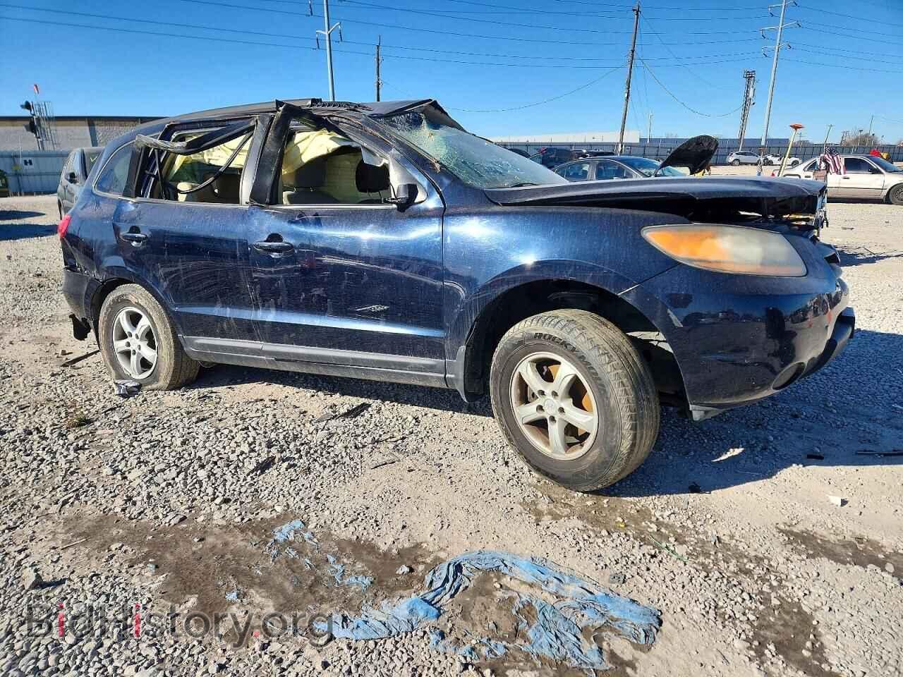 2008 HYUNDAI SANTA FE - VIN: 5NMSG13D38H178442 - Фото 4