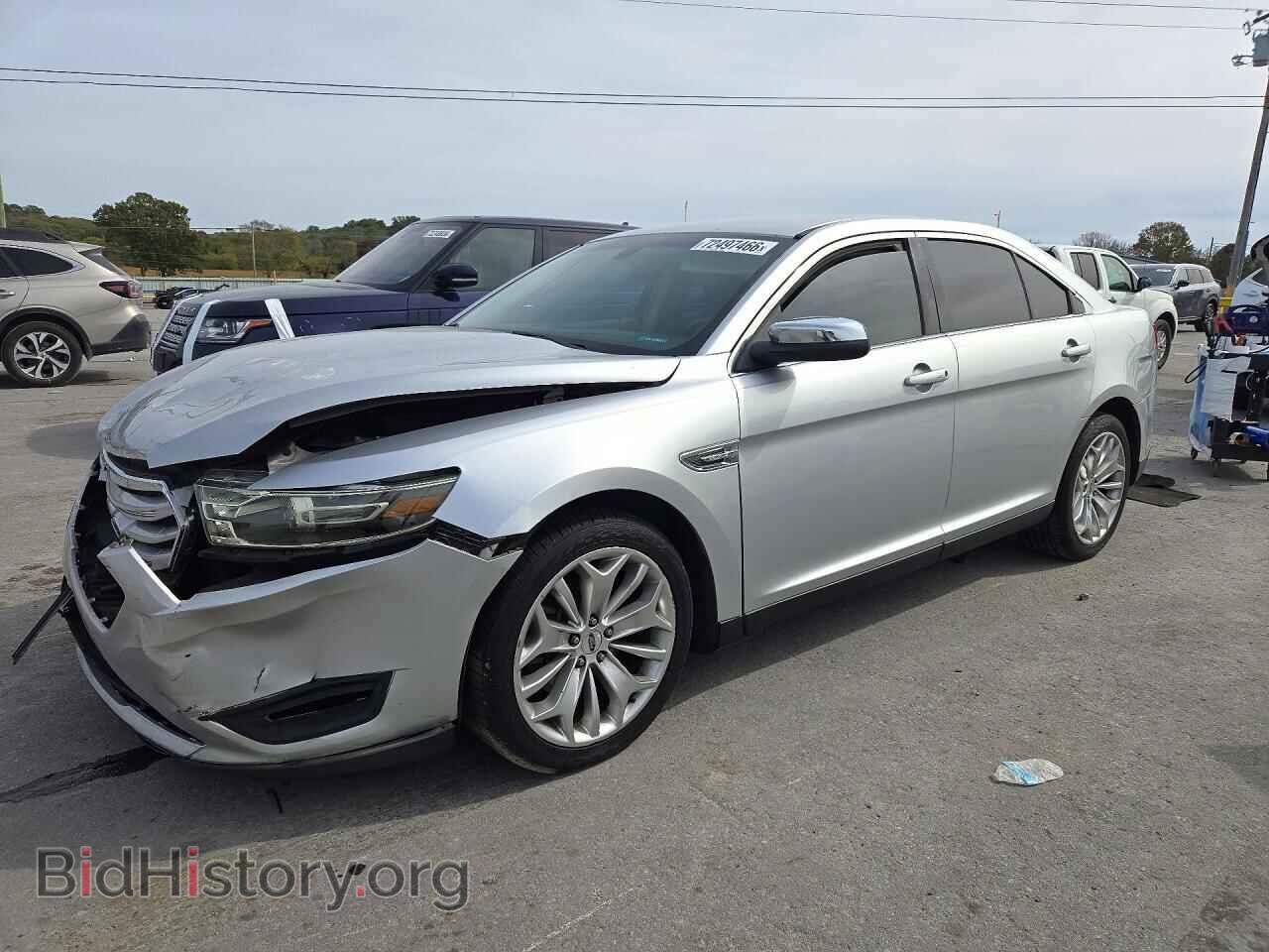 2015 Ford TAURUS Limited (VIN 1FAHP2F84FG195825) — фото 1 из 14, Copart, повреждение: передняя часть