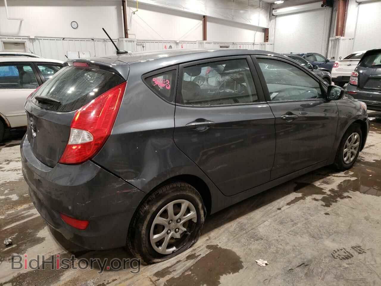 2013 HYUNDAI ACCENT - VIN: KMHCT5AEXDU094068 - Фото 3