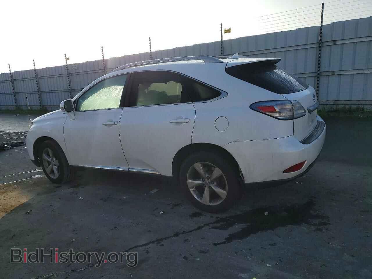 2011 LEXUS RX350 - VIN: 2T2BK1BAXBC104370 - Фото 2