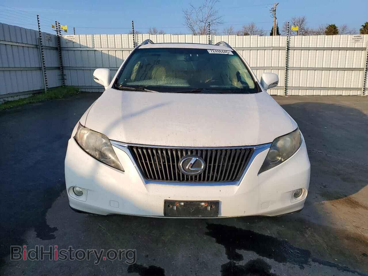 2011 LEXUS RX350 - VIN: 2T2BK1BAXBC104370 - Фото 5