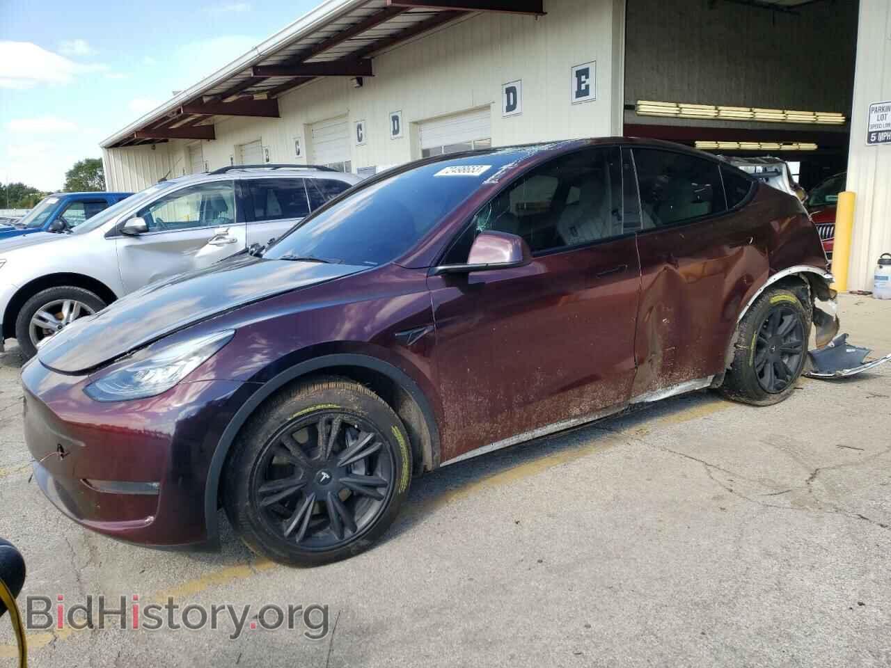 Photo 7SAYGAEE6NF309797 - TESLA MODEL Y 2022