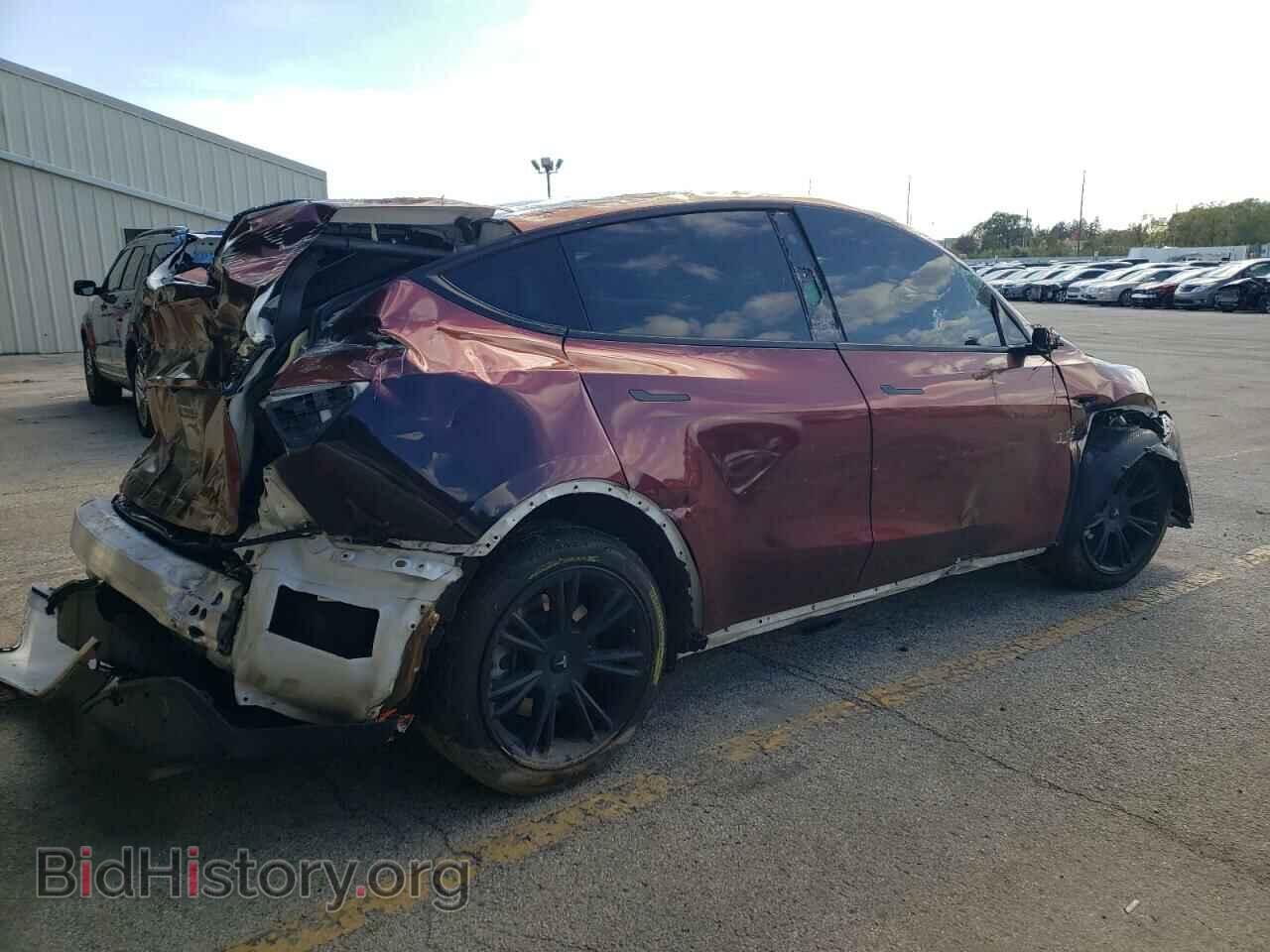 2022 TESLA MODEL Y - VIN: 7SAYGAEE6NF309797 - Фото 3