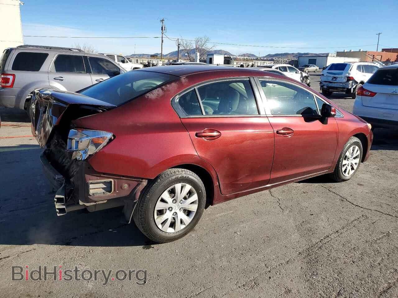 2012 HONDA CIVIC - VIN: 2HGFB2F56CH596428 - Фото 3