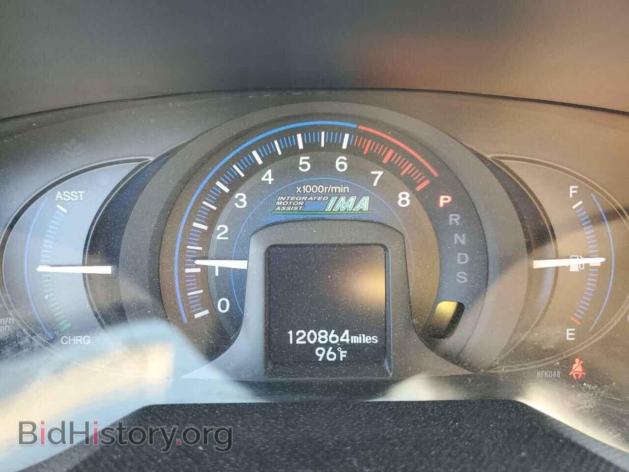 2012 HONDA INSIGHT - VIN: JHMZE2H72CS001082 - Фото 9