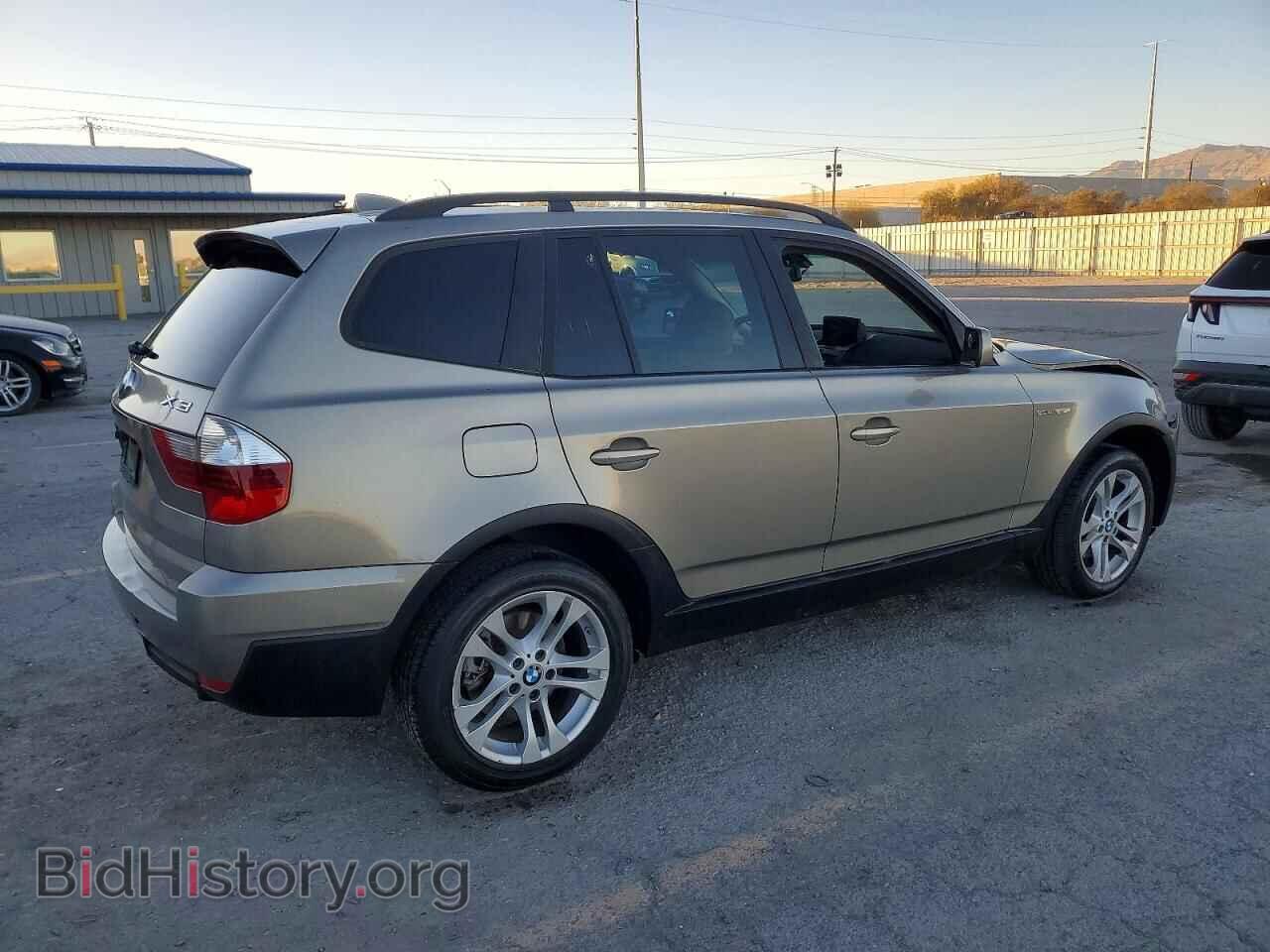 2007 BMW X3 - VIN: WBXPC93437WF15578 - Фото 3