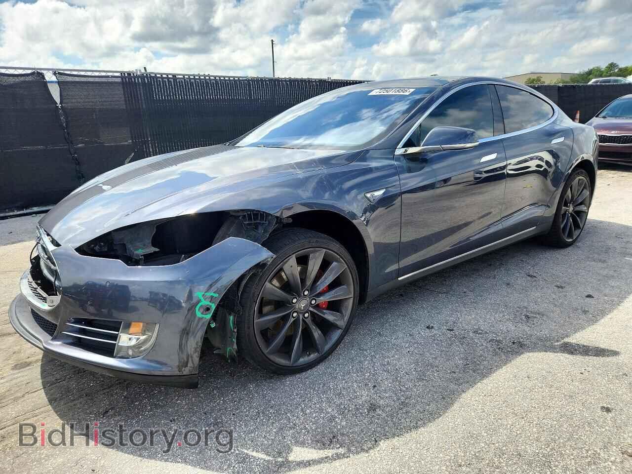 Photo 5YJSA1H11EFP59595 - TESLA MODEL S 2014