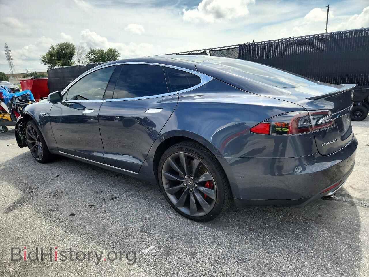 2014 TESLA MODEL S - VIN: 5YJSA1H11EFP59595 - Photo 2