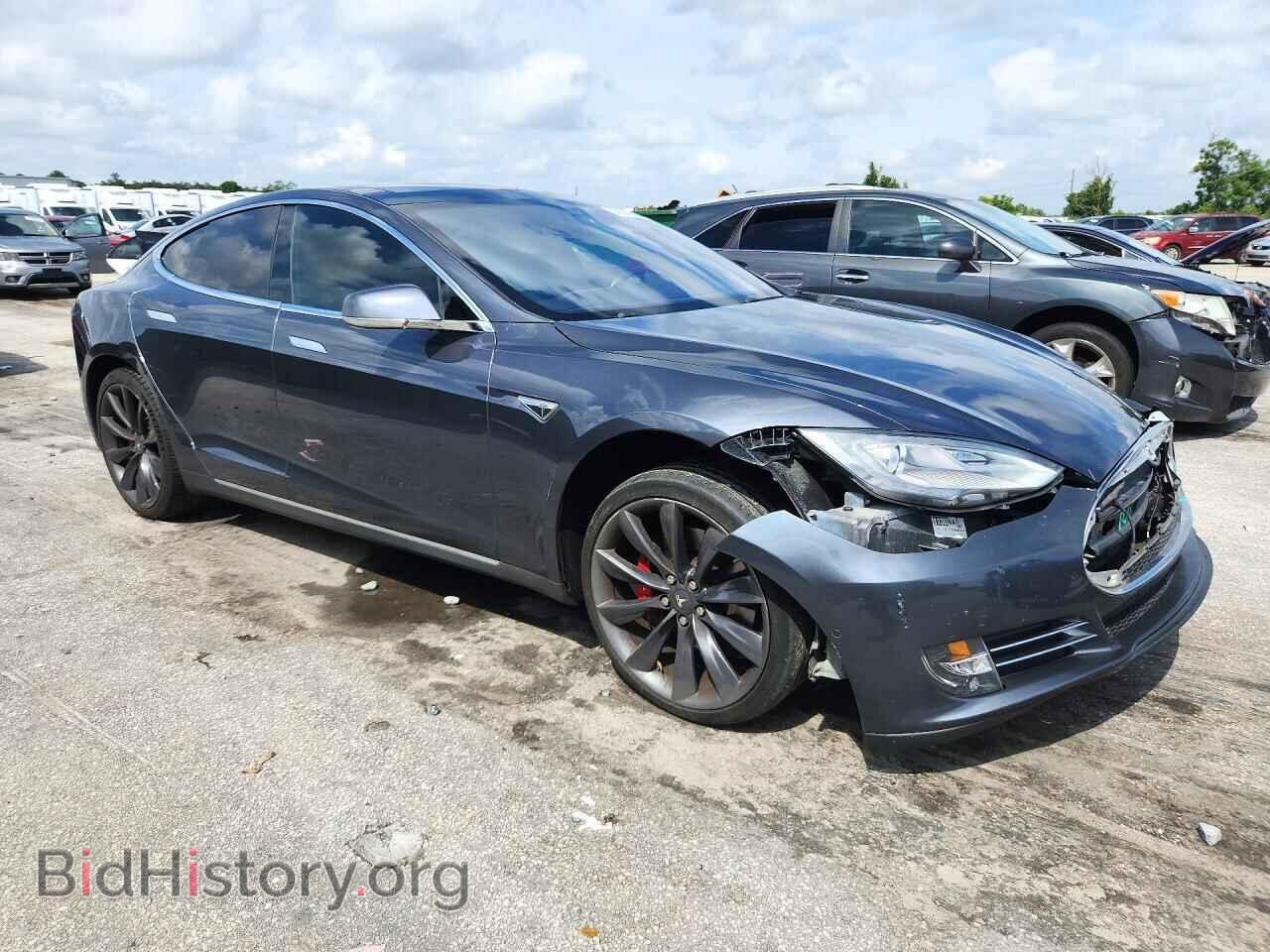 2014 TESLA MODEL S - VIN: 5YJSA1H11EFP59595 - Photo 4