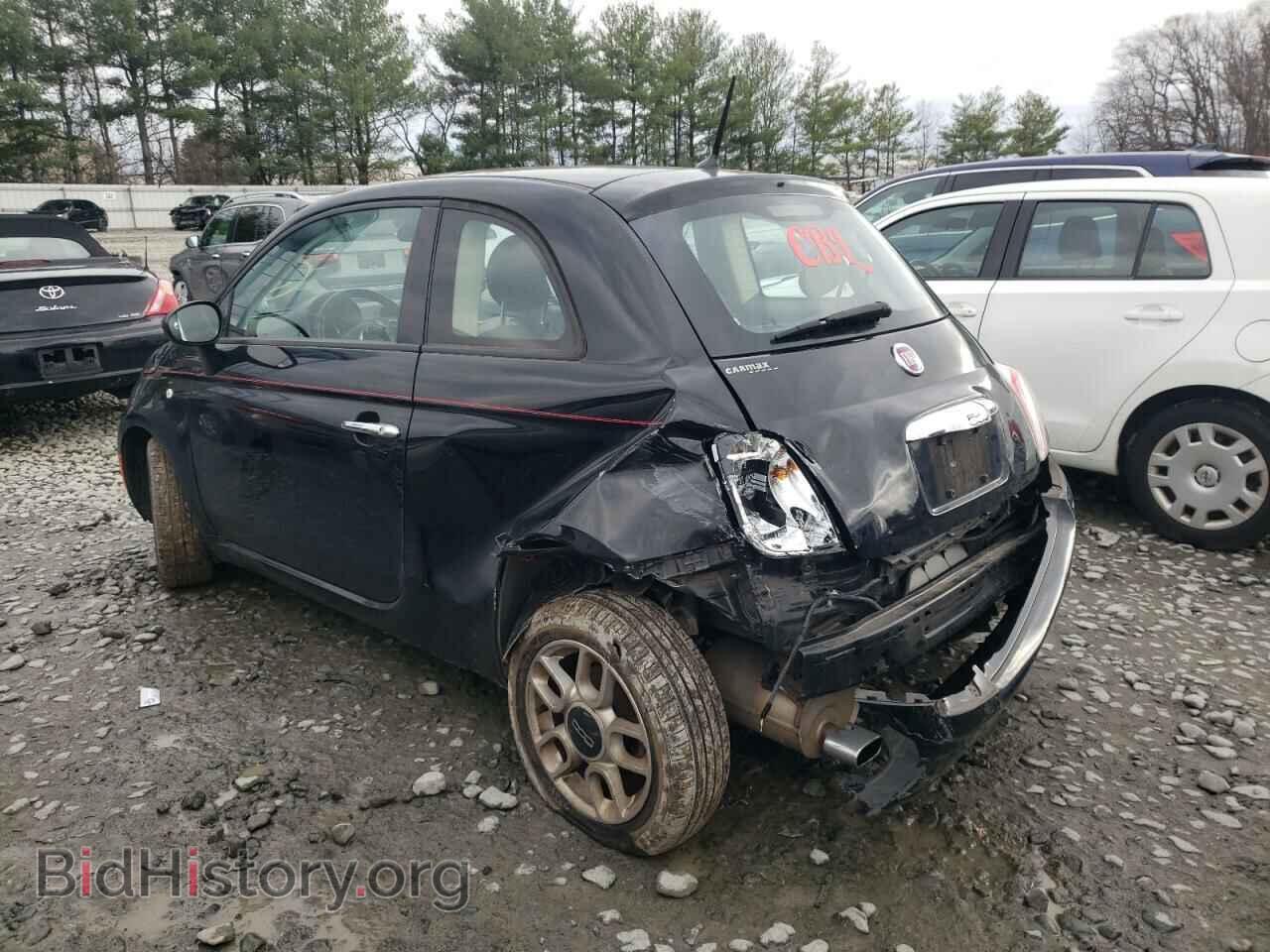 2015 FIAT 500 - VIN: 3C3CFFAR1FT555826 - Фото 2