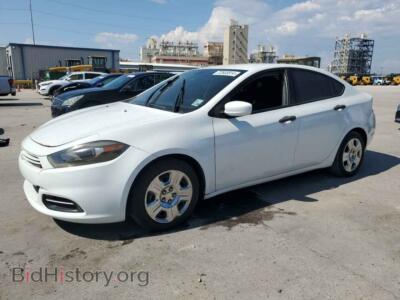 2013 Dodge DART SE, белый — VIN 1C3CDFAAXDD312230, Copart