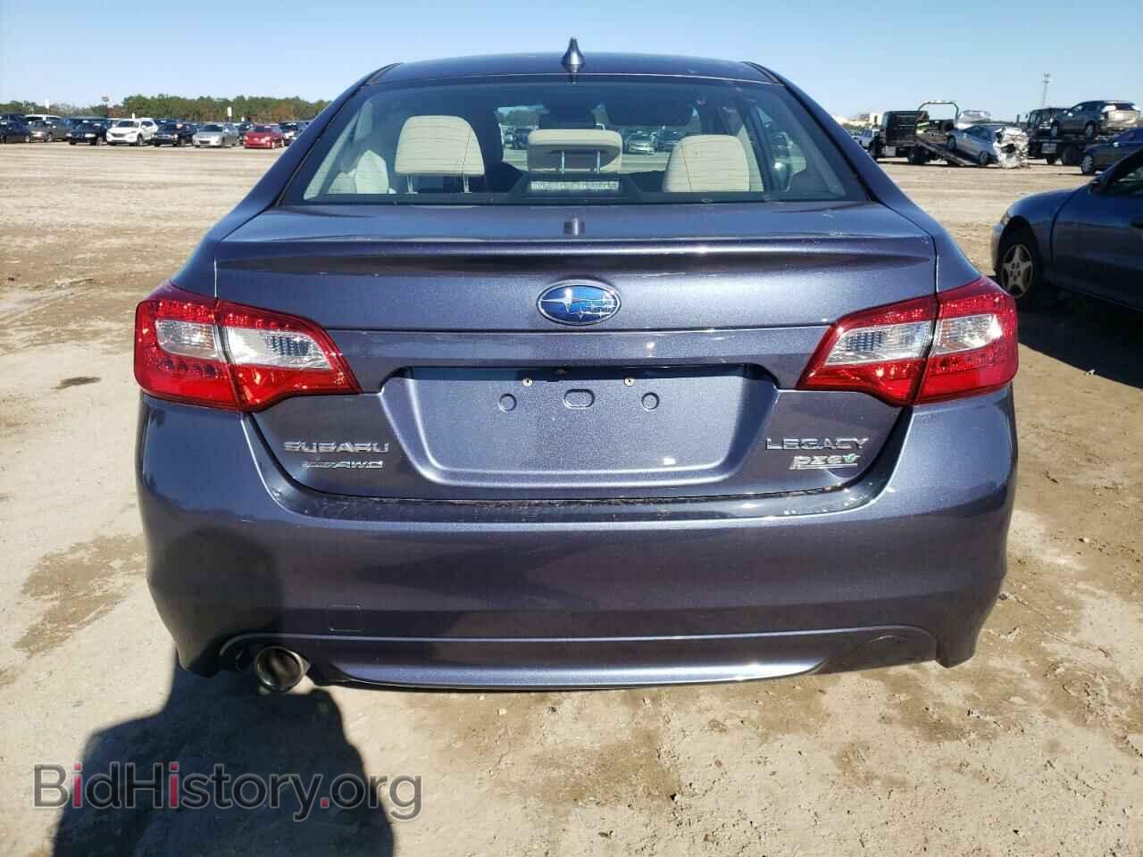 2017 SUBARU LEGACY - VIN: 4S3BNAD63H3043921 - Фото 6