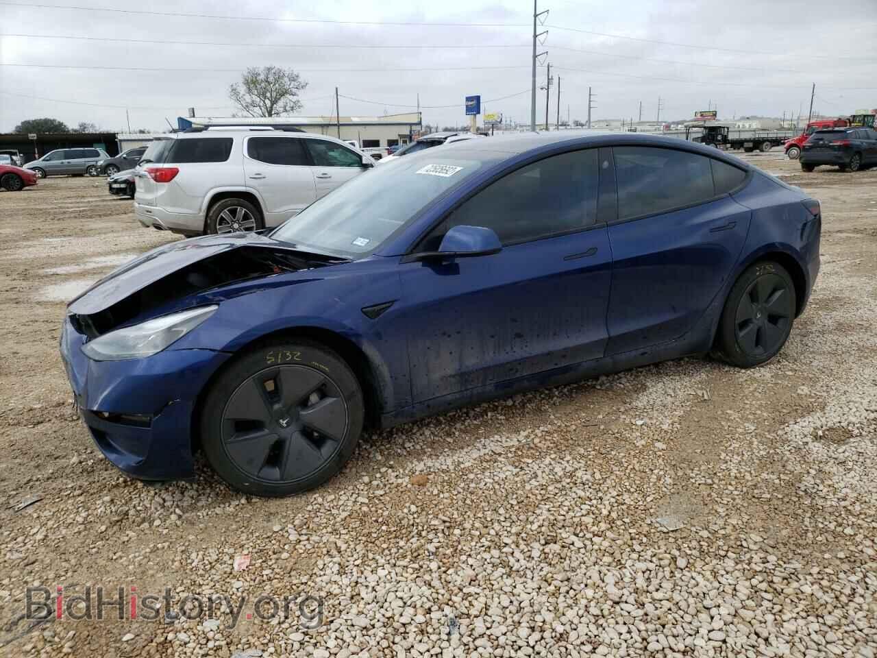 Photo 5YJ3E1EA5MF872428 - TESLA MODEL 3 2021