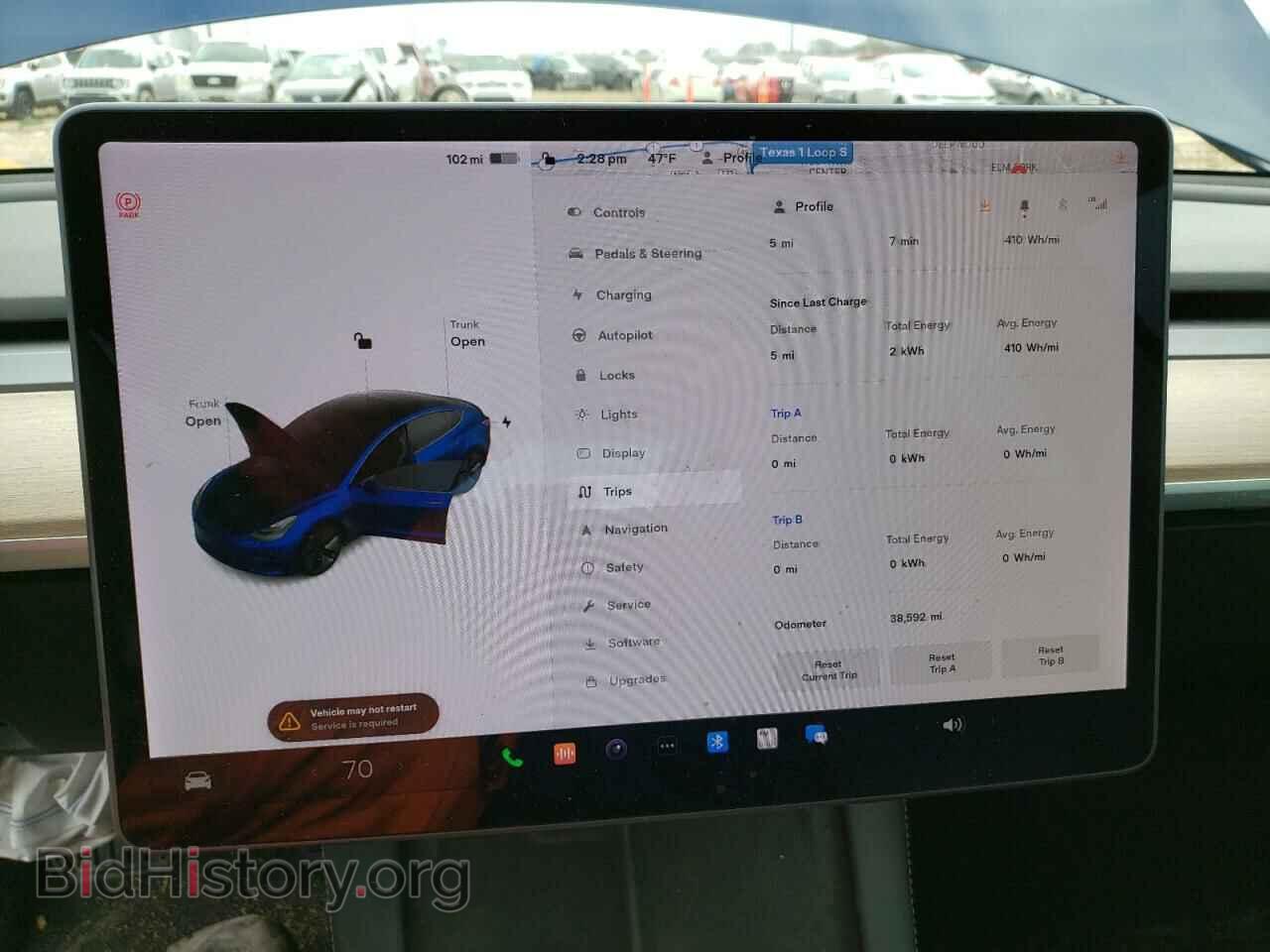 2021 TESLA MODEL 3 - VIN: 5YJ3E1EA5MF872428 - Photo 9