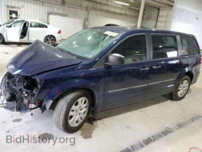 2014 Dodge CARAVAN SE, blue — VIN 2C4RDGBG4ER361999, Copart