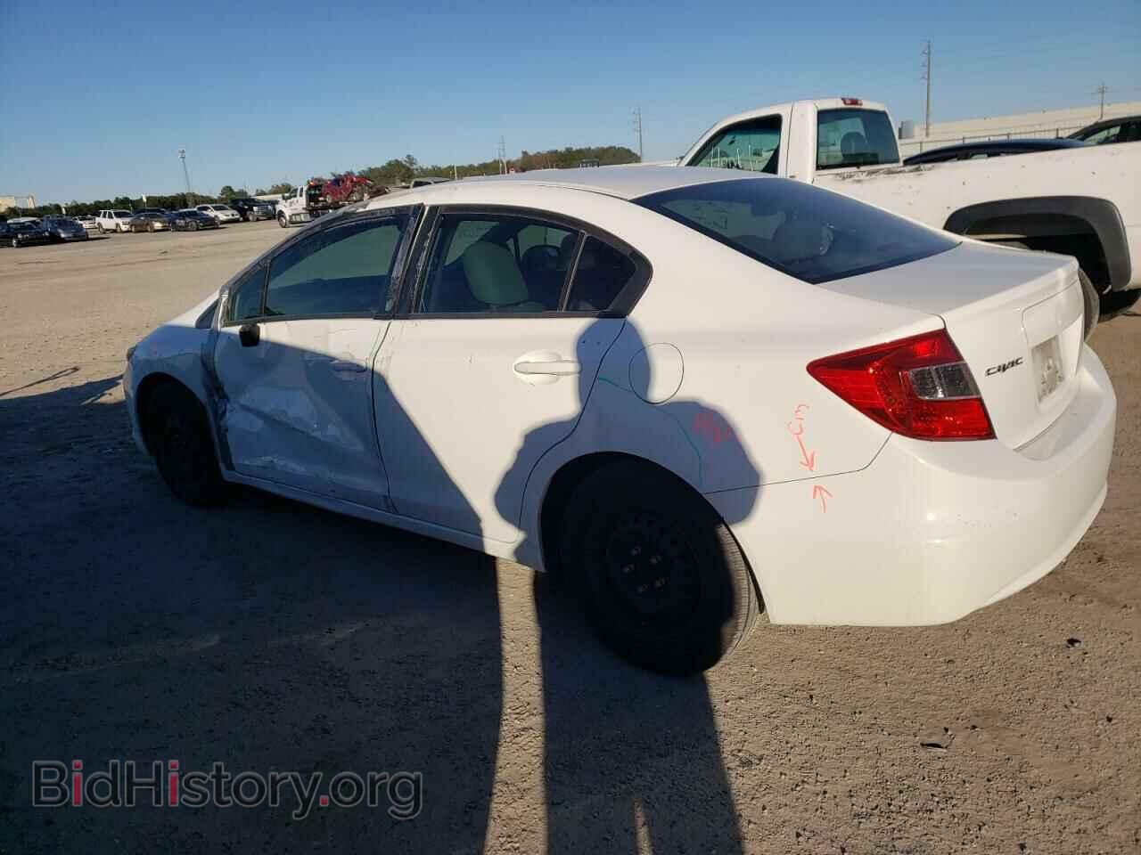2012 HONDA CIVIC - VIN: 2HGFB2F5XCH580748 - Фото 2