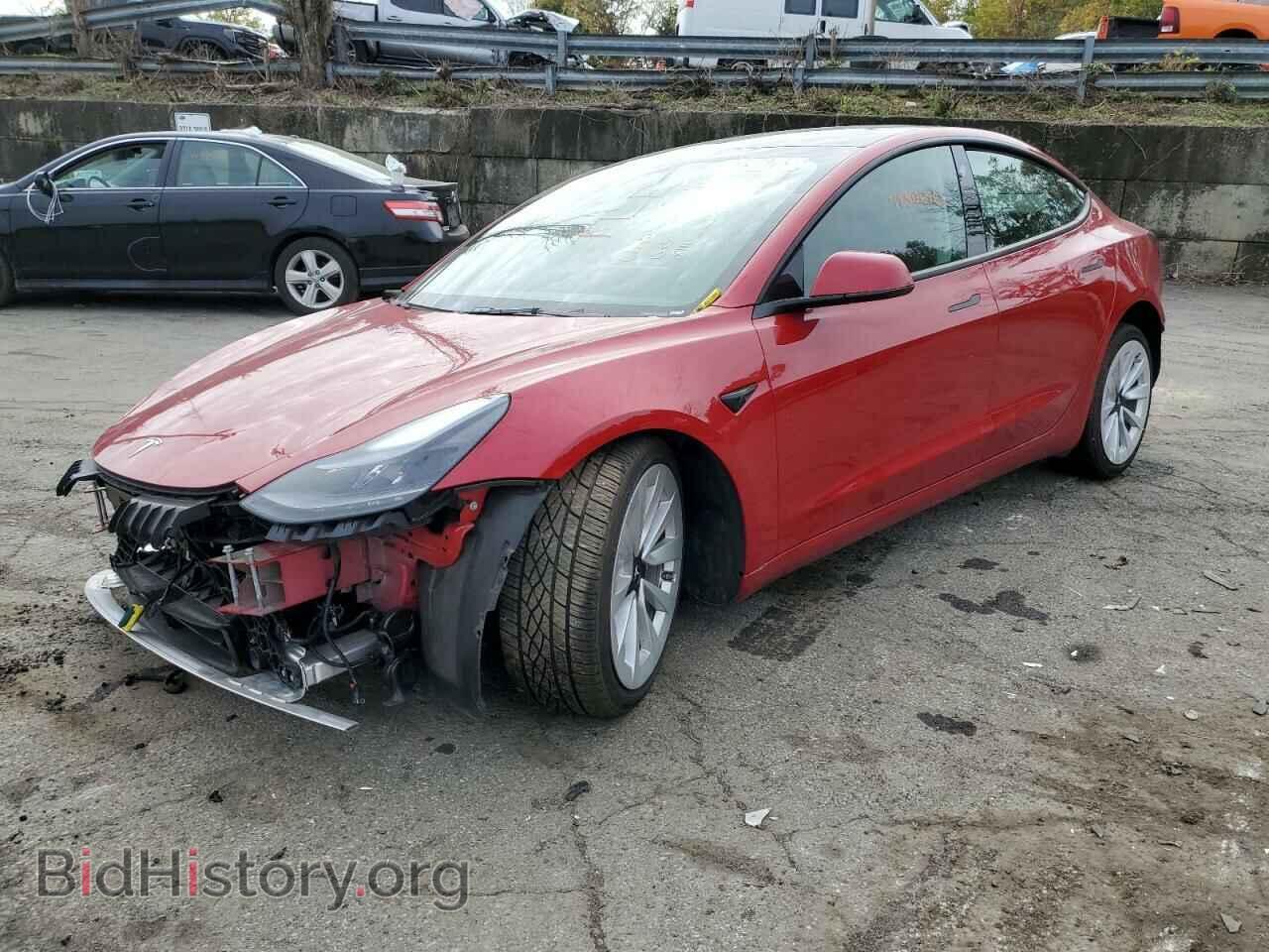 Photo 5YJ3E1EA0NF285605 - TESLA MODEL 3 2022